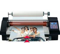 Cold and Hot Roll Laminating Machine, A4/A3+ Laminator for One or Two Faces, Ideal for Home and Office Use
