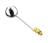 Cold and Hot Water Tanks Floating Ball Valves Waters Levels Flows Automatic Control Valves 1 / 2inch Male Thread Enduring for Stem Flows Control Cistern/Expansion Tanks