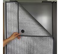 Cold Area Insulated Freezer Covers,Refrigerator Insulation,insulated Blanket For And Storage, Cover,Universal,For Refrigerators,Windows(78x183cm)