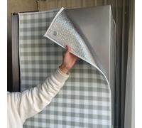 Cold Area Insulated Freezer Covers,Refrigerator Insulation,insulated Blanket For And Storage, Cover,Universal For Refrigerators,Windows(Grid a,78x90cm)
