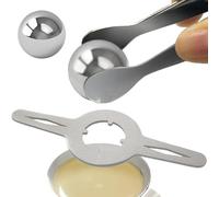 Cold Ball, 4 Pieces Cooling Tool, No Dilution Extraction, Reusable Cooling for Coffee, Bourbon Coffee Cocktails, Home Cafe and Bar