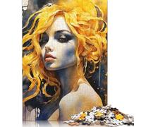 Cold Beauty Jigsaw Puzzles Puzzle for Adults Kids. 1000 Piece Impossible Challenge Toy Educational Game Home Decoration for Educational Games Gifts 1000pcs (38x26cm)