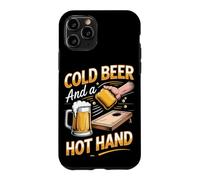 Cold Beer and a Hot Hand Cornhole Bag Toss Tailgate Case for iPhone 11 Pro
