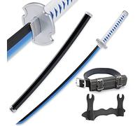 Cold Blade Tanjiro Sword - Replica Katana Anime with Belt and Stand - Authentic Design TanjiroB Sword 41"