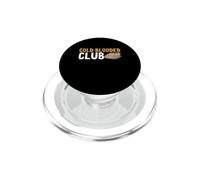 Cold Blooded Club Funny Leopard Gecko Reptile Owner PopSockets PopGrip for MagSafe