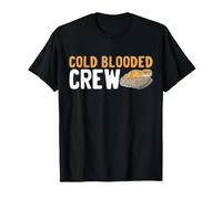 Cold Blooded Crew Funny Leopard Gecko Reptile Owner T-Shirt
