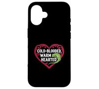Cold Blooded Warm Hearted Gecko Lover Case for iPhone 16