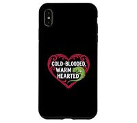 Cold Blooded Warm Hearted Gecko Lover Case for iPhone XS Max