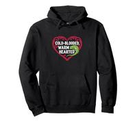 Cold Blooded Warm Hearted Gecko Lover Pullover Hoodie