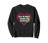Cold Blooded Warm Hearted Gecko Lover Sweatshirt
