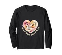 Cold Blooded Warm Hearted Snake Lover Heart Long Sleeve T-Shirt