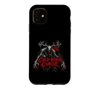 Cold Born Curse Dark Fantasy Antler Skull Case for iPhone 11
