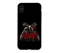 Cold Born Curse Dark Fantasy Antler Skull Case for iPhone XS Max