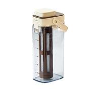 Cold Brew Coffee Container for Home Use with Big Capacity and Simple to Clean Design Portable Cold Brew Bottle