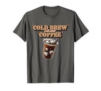 Cold Brew Coffee Enthusiast Vintage Ice Caffeine Lover T-Shirt