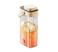 Cold Brew Coffee Machine - 1000 ml with Airtight Lid Wide Mouth Non-Drip and Handle - Container for Cold Tea and Drinks | for Lemonade Fruit Drinks Saturation Extraction