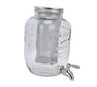 Cold Brew Coffee Maker, 4L Household Coffee Dispenser Infuser, Cold Brew Filter Pot Coffee Accessory Beverage Dispenser, Glass Dispenser, Cold Brew System for Home Restaurant Kitchen