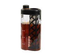 Cold Brew Coffee Maker - Iced Coffee Maker | Airtight Bottle with Fine Filter 350 Mesh Portable for Kitchen Travel Home Outdoor Hiking