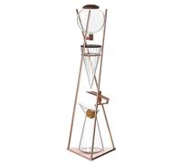 Cold Brew Coffee Maker, Iced Coffee Maker, Cold Brew Drip Tower, 800ml Borosilicate Glass Coffee Pot, With Stainless Steel Stand, Adjustable Speed Dripper, For Family Restaurant Office