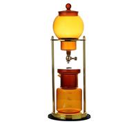 Cold Brew Coffee Maker with Slow Drip Technology, Includes Metal Bracket and Large Capacity Glass Pot, Ideal for Home and Office Use