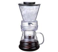 Cold Brew Drip Tower, Adjustable Dripper, Detachable Glass Cold Brew Maker, 500ml Large Capacity Coldbrew Tower Slow Drip Technology Glass Percolators Ice Coffee Machine