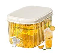 Cold Bubble Bucket with Strainer | Household Water Container - Travel Desktop Container Beverage for Cocktails, Juices, Tea, Fruit Tea