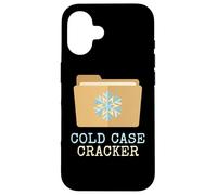Cold Case Cracker Investigator Detective Case File Solver Case for iPhone 16