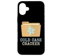 Cold Case Cracker Investigator Detective Case File Solver Case for iPhone 16 Plus