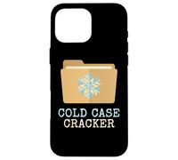 Cold Case Cracker Investigator Detective Case File Solver Case for iPhone 16 Pro Max