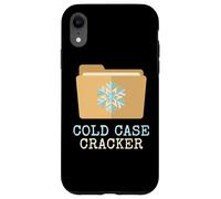 Cold Case Cracker Investigator Detective Case File Solver Case for iPhone XR