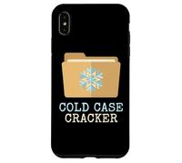 Cold Case Cracker Investigator Detective Case File Solver Case for iPhone XS Max