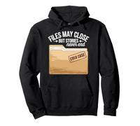 Cold Case Enthusiast True Crime and Unsolved Mystery Lover Pullover Hoodie