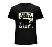 Cold Chisel Tee Shirt Adult Cotton Chisels First Album Cover On A T Shirt Black M