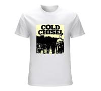 Cold Chisel Tee Shirt Adult Cotton Chisels First Album Cover On A T Shirt T-Shirt White L