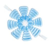 Cold compress for helmets, reusable cold compresses, portable headband with fresh effect fishing tone and external activities, flexible cooling hat insert, hat insert, flexible cooling Tr