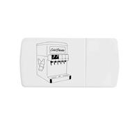 'Cold Drinks Soda Machine' Pill Box with Tablet Splitter (PI00035095)