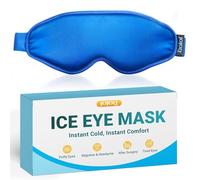 Cold Eye Mask Cooling Mask for Puffy Eyes: Flexible Gel Sleep Mask for Magraine Puffiness Headache Relief - Reuable Eye Ice Pack After Surgery - Adjustable Cool Compress for Sleeping