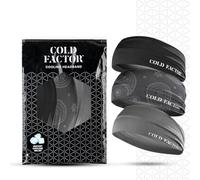 COLD FACTOR Cooling Headband for Women and Men - UPF 50+ Advanced Evaporative Comfort, Instant Cooling Sweatband for Outdoor Sports, Fitness, Yoga, Hiking, Running, and Workout