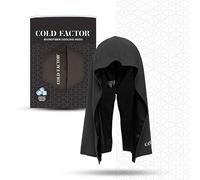 COLD FACTOR Instant Cooling Hoodie Towel | Advanced Chemical-Free Evaporative Cooling | UPF 50+ |2 Hours of Cooling