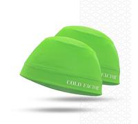 COLD FACTOR Instant Cooling Skull Cap 2 Pack | UPF 50+ | Chemical-Free Evaporative Cooling | Lasts 2+ Hours