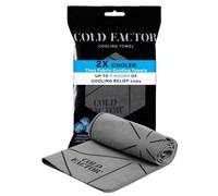 COLD FACTOR Instant PVA Cooling Towels, Cooling Neck Wraps, Gray, 1 Pack