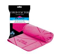 COLD FACTOR Instant PVA Cooling Towels, Cooling Neck Wraps, Pink, 1 Pack