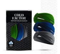 COLD FACTOR Twisted Headband Autumn Pack - Quick-Dry, Sweat-Wicking & Cooling Headbands for Active Women - Non-Slip, UV-Protective, Reflective, Breathable, Lightweight - for Running, Yoga & Sports