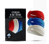 COLD FACTOR Twisted Headband BombPop Pack - Quick-Dry, Sweat-Wicking & Cooling Headbands for Active Women - Non-Slip, UV-Protective, Reflective, Breathable, Lightweight - for Running, Yoga & Sports