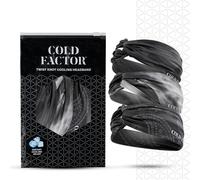 COLD FACTOR Twisted Headband Pattern Pack - Quick-Dry, Sweat-Wicking & Cooling Headbands for Active Women - Non-Slip, UV-Protective, Reflective, Breathable, Lightweight - for Running, Yoga & Sports
