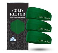 COLD FACTOR - Unisex UPF 50+ Cooling Head Wrap with Advanced Evaporation and Instant Cool Effect for Outdoor Sports Fitness Yoga Hiking Running Workout