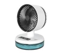 Cold Fan Mini Air-conditioning Home Desktop Humidifier Cooling Spray Air Conditioning Mobile Chiller USB Interface Comfort Quiet Cooling(Single humidifier)