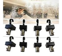 Cold Fireworks Machine, 8 Receivers, with Wireless Remote Control, Spray Height 1-5 Meters,Suitable for Bars,Parties,Weddings,Concerts,Excluding