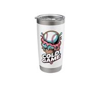 Cold Game Baseball Ice Cream Drip Cool Summer Baseball Boys Stainless Steel Insulated Tumbler