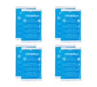 Cold gel pack Heat Therapy Pad 9 x 15 cm Blue Cold Compress Set 8 pieces